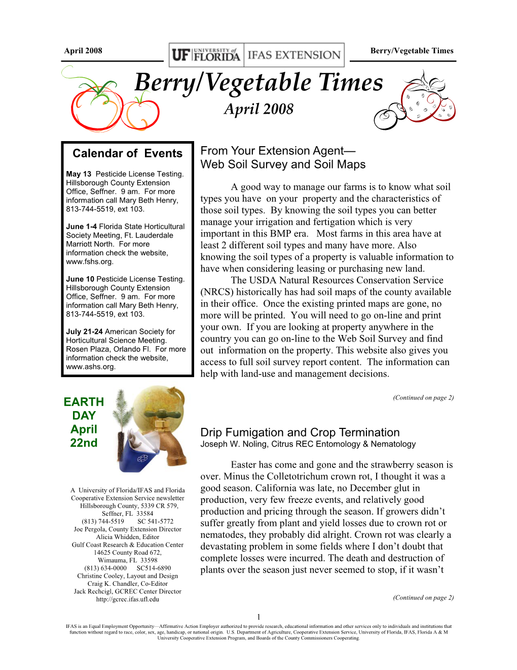 Berry/Vegetable Times