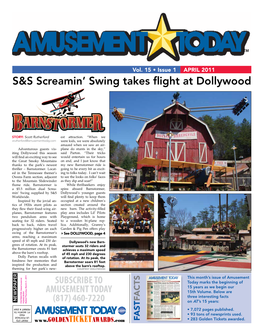 S&S Screamin' Swing Takes Flight at Dollywood