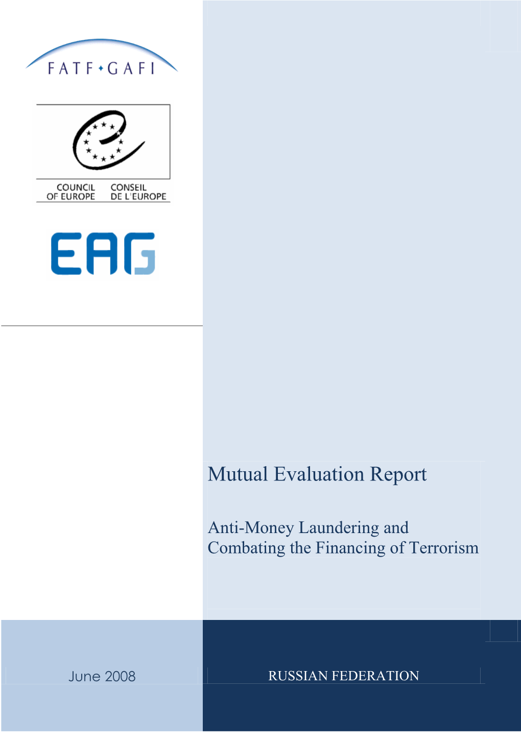 Mutual Evaluation Report