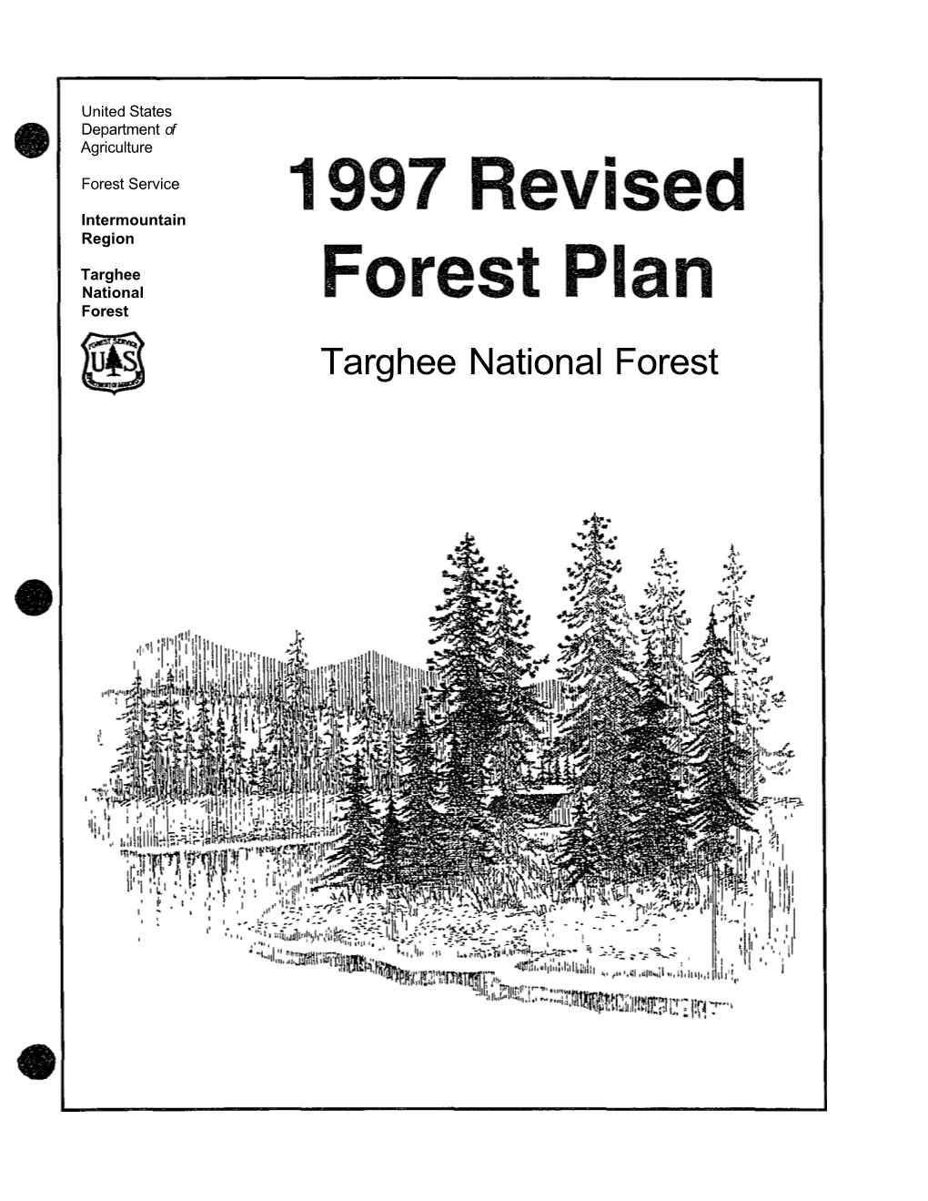 Targhee National Forest Targhee National Forest LIST of ACRONYMS USED in the REVISED FOREST PLAN