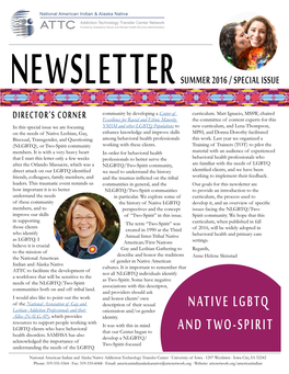 Native Lgbtq and Two-Spirit