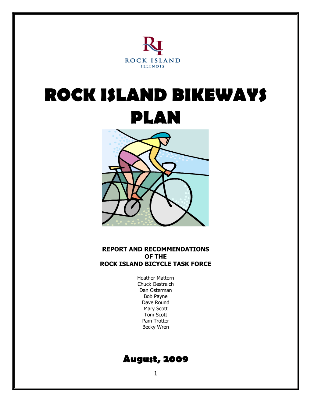 Rock Island Bikeways Plan