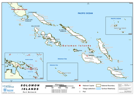 Solomon Islands B ! C D ! PAKERA POINT Fagani H Waimapuru !! ! Solomon Sea Mainga Vanuatu Taw!Ani ! Rennel Island Manakia !