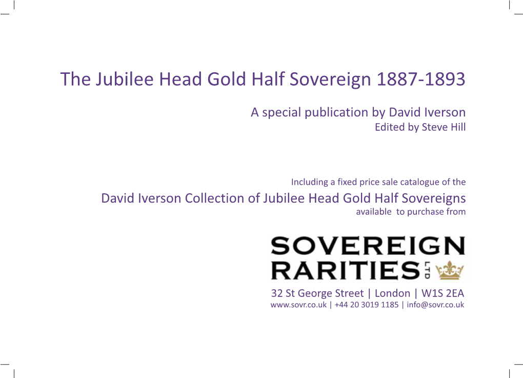 David Iverson Jubilee Hd Half Sovs.Indd