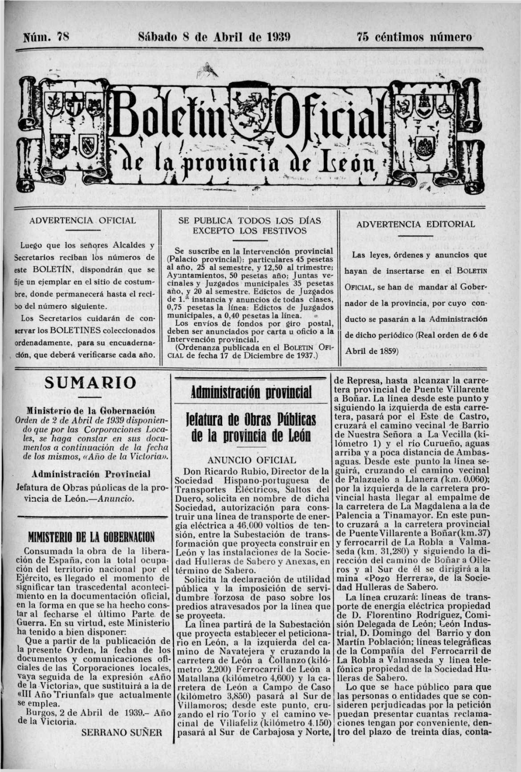 Miíbisíredófl Pr Omíal Leiatura De Obras Públicas De La Provincia De