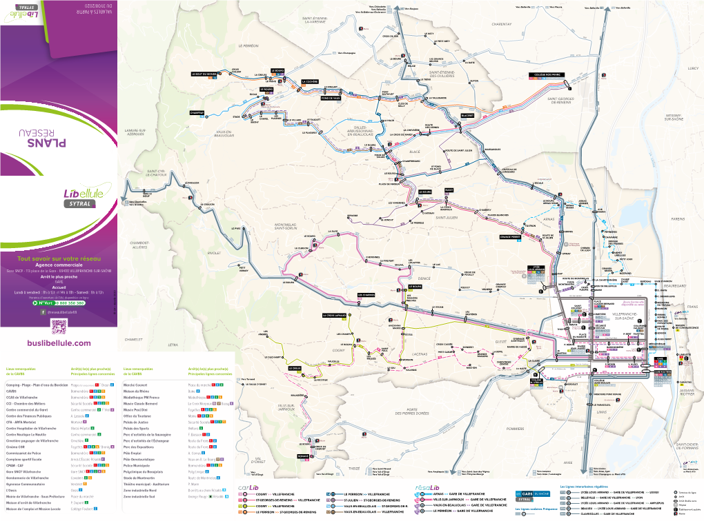 Plan Du Réseau Périurbain