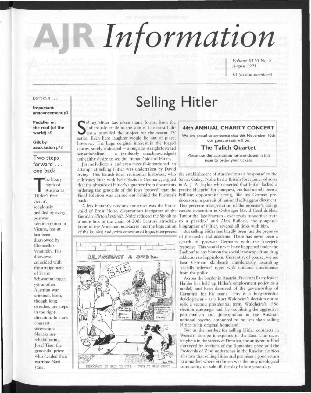 Selling Hitler Announcement P3