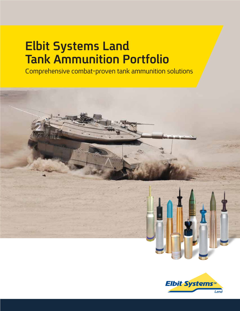 Elbit Systems Land Tank Ammunition Portfolio