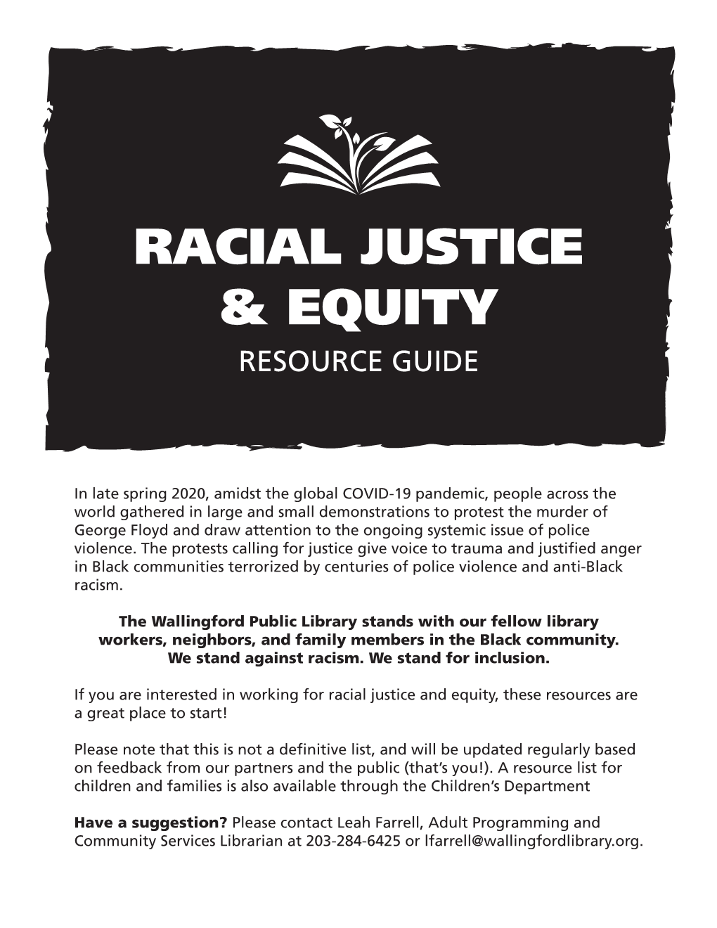 Racial Justice & Equity Resource Guide