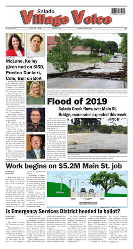 Flood of 2019 Jeff Kelley Was Re-Elected with 420 Votes