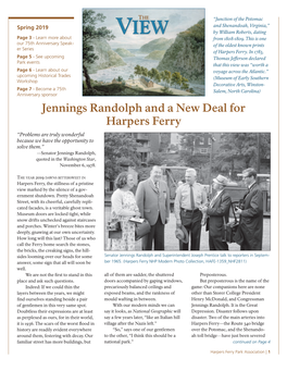 Jennings Randolph and a New Deal for Harpers Ferry