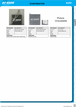 Evaporator Catalogue