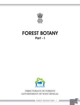 FOREST BOTANY Part - I