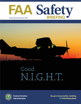 FAA Safety Briefing November December 2015