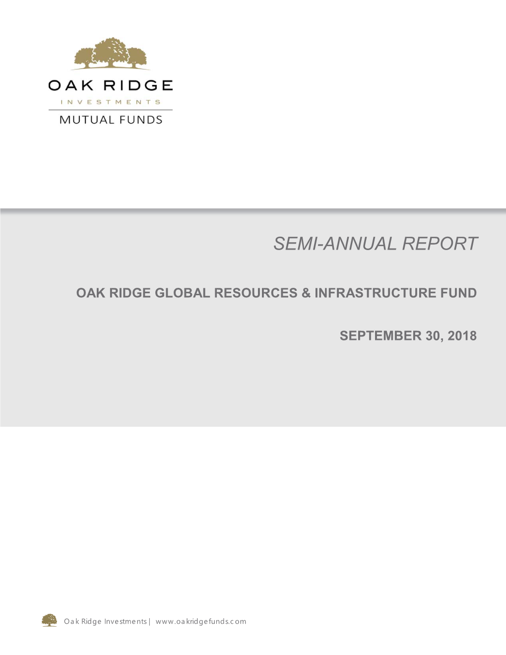 Semi-Annual Report