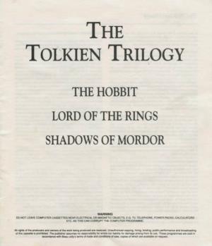Tolkientrilogy-Manual