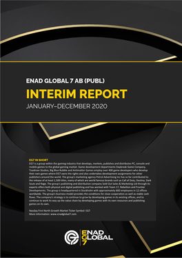 Interim Report January–December 2020