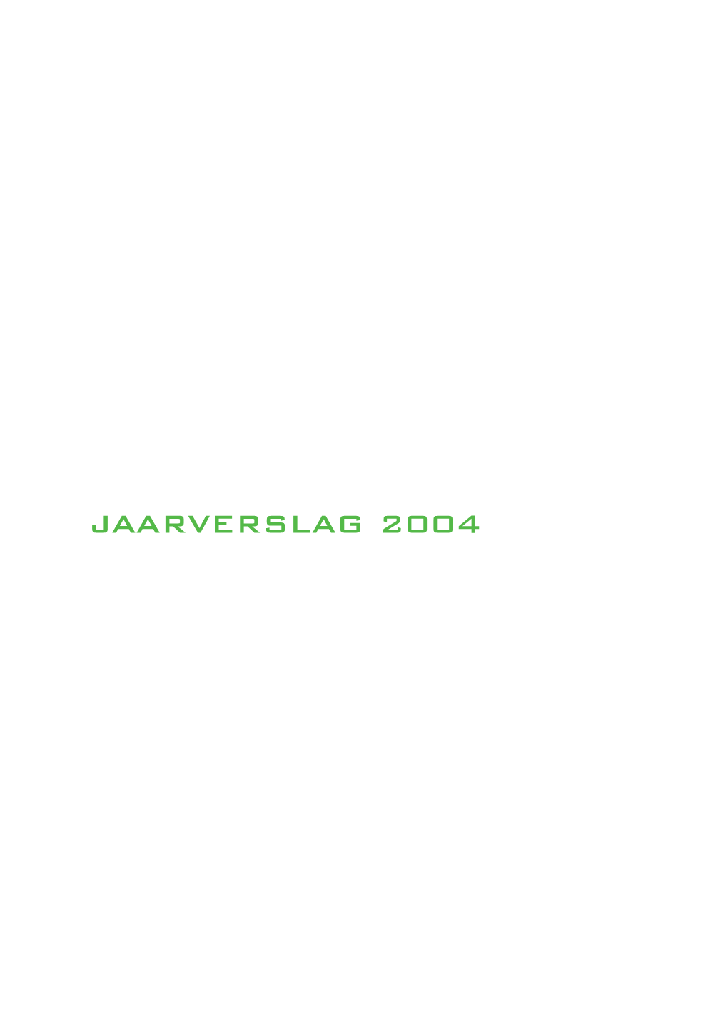 JAARVERSLAG 20 04 COLOFON Jaarverslag 2004 Is Een Uitgave Van Het Commissariaat Voor De Media