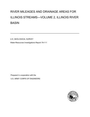 River Mileages and Drainage Areas for Illinois Streams—Volume 2, Illinois River Basin