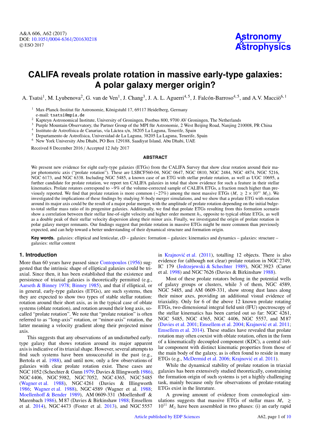 CALIFA Reveals Prolate Rotation in Massive Early-Type Galaxies: a Polar Galaxy Merger Origin? A