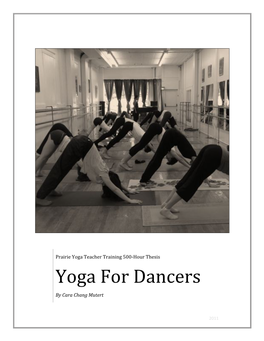 Yoga&For&Dancers
