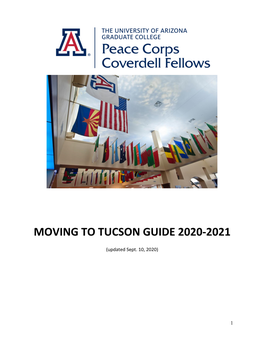 Moving to Tucson Guide 2020-2021