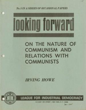Communism and Relations with Communists