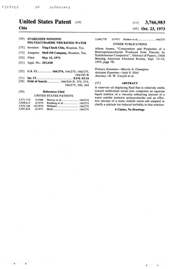United States Patent 19 (11) 3,766,983 Chiu [45] Oct