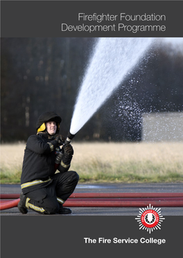 Firefighter Foundation Development Programme