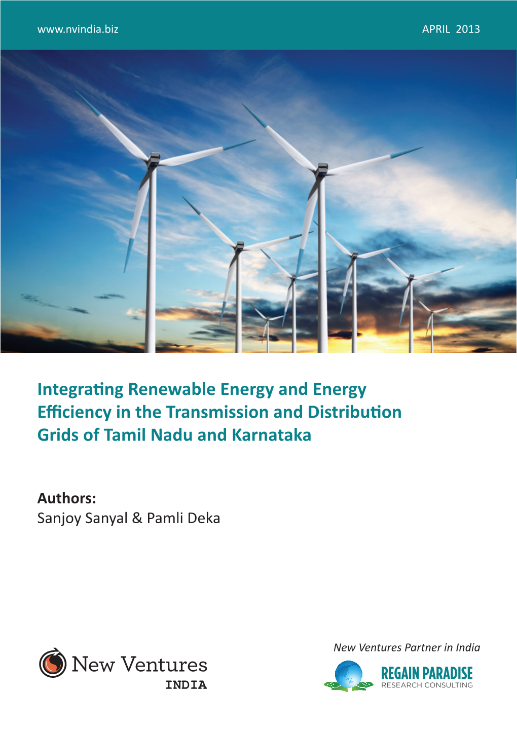 Integrating Renewable Energy and Energy Efficiency in the Transmission and Distribution Grids of Tamil Nadu and Karnataka