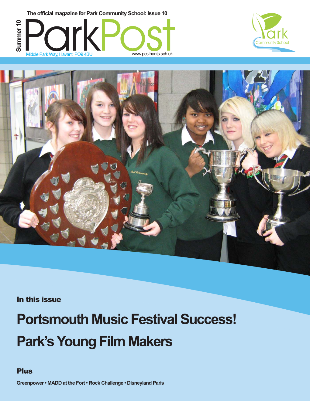 Portsmouth Music Festival Success! Park’S Young Film Makers