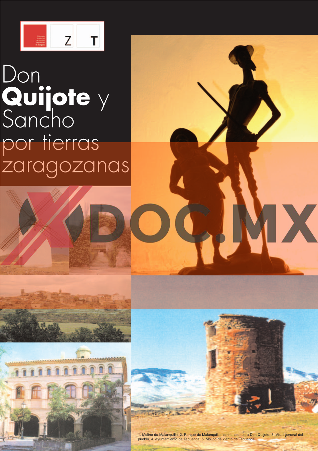 Don Quijote Y Sancho Por Tierras Zaragozanas