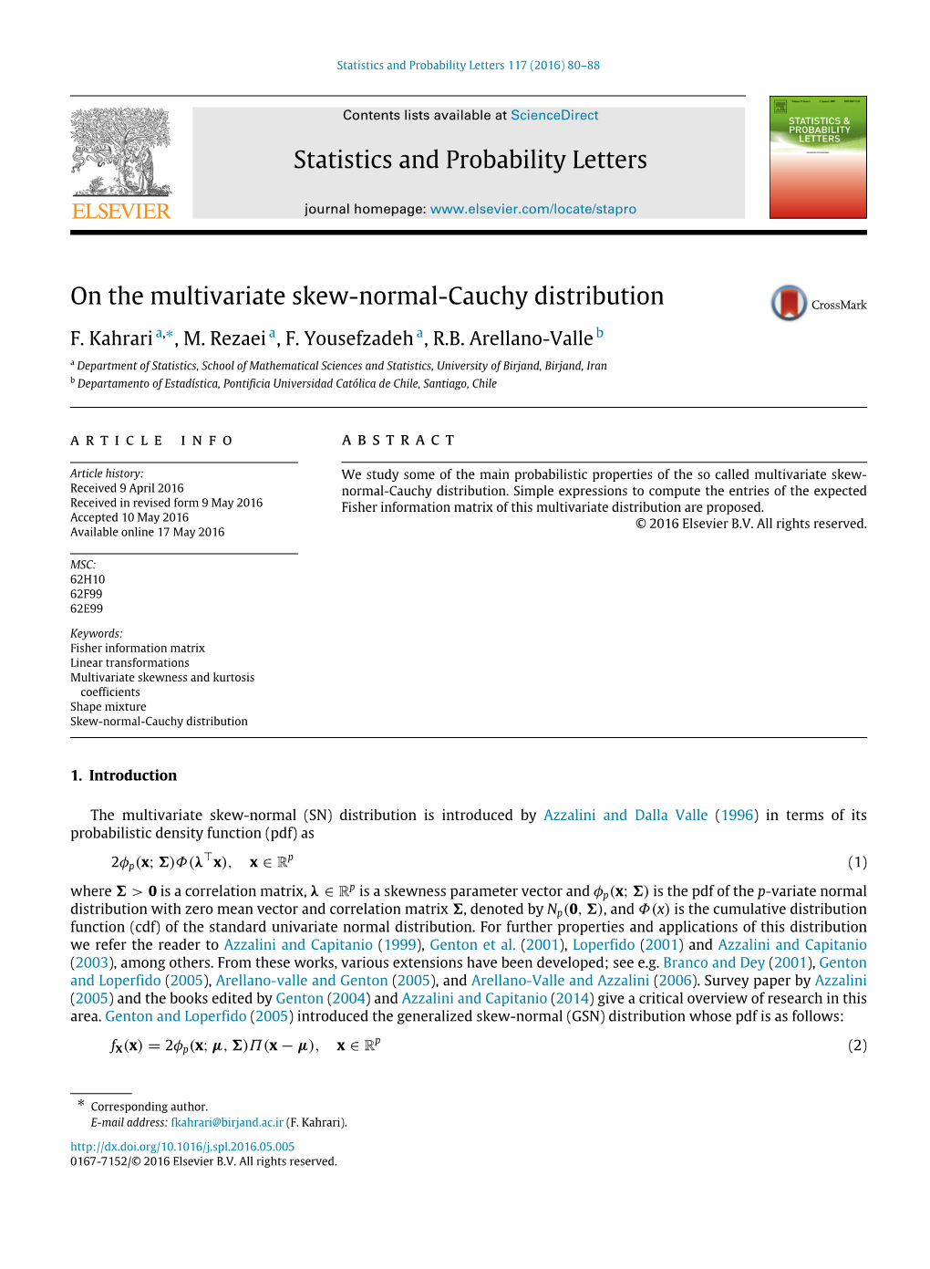 On the Multivariate Skew-Normal-Cauchy Distribution