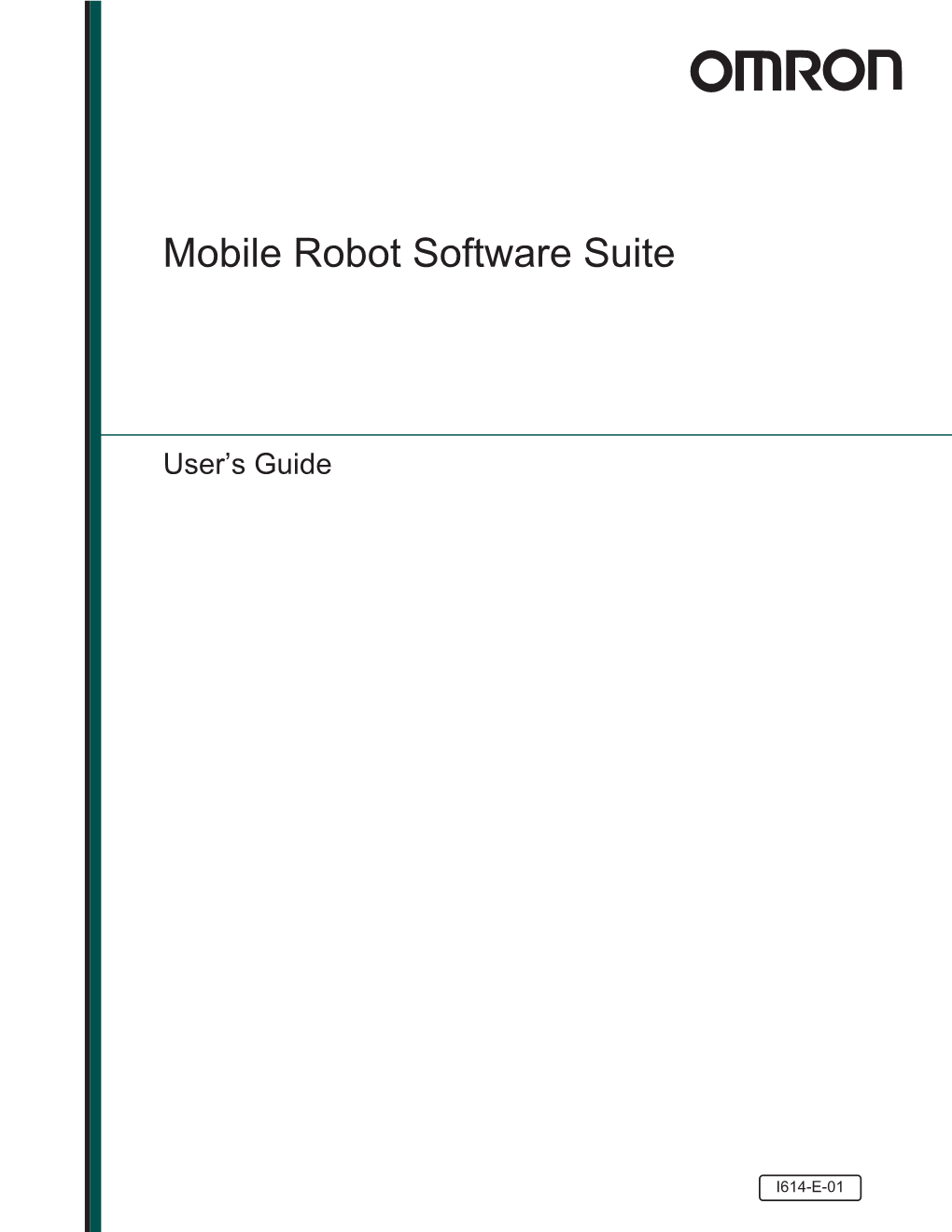 Mobile Robot Software Suite User's Guide