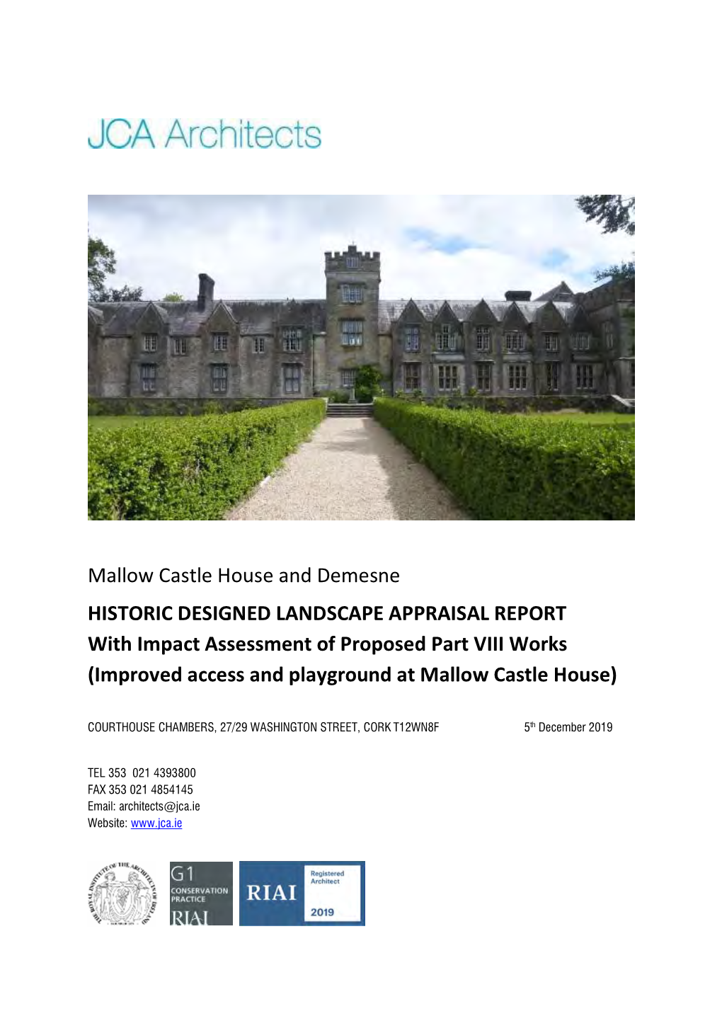 Mallow Castle House and Demesne