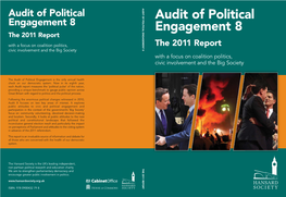 Audit of Political Engagement 8