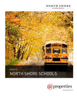 Guide to North Shore Schools