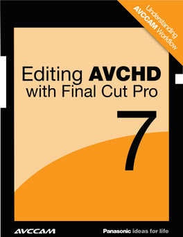 Editing AVCHD with Final Cut Pro 7