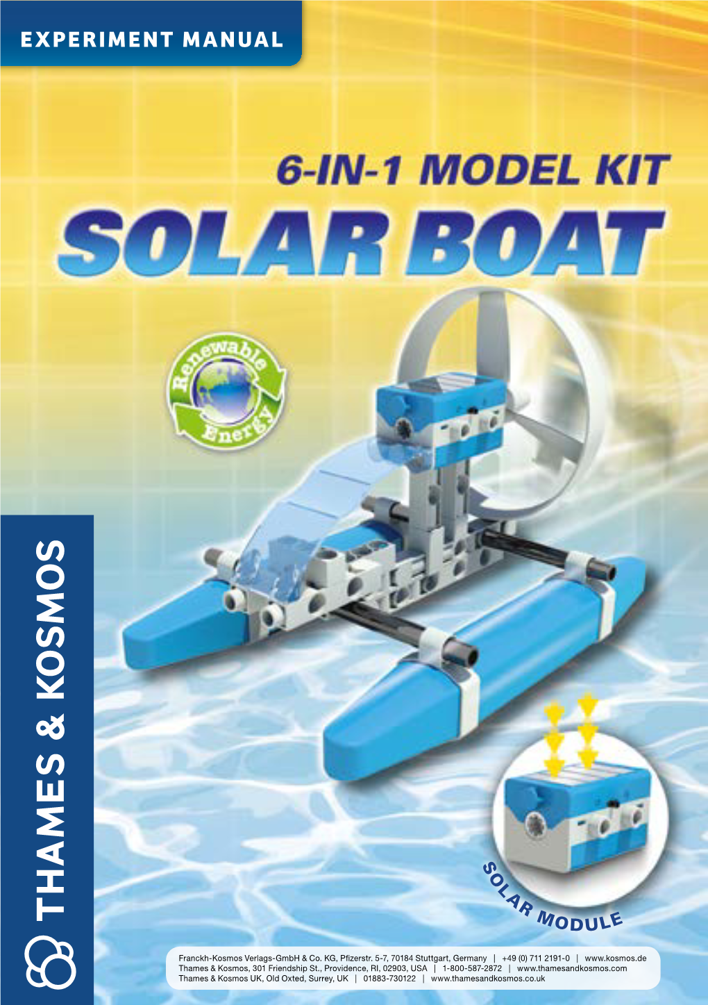 Solar BOAT | SAFETY INFORMATION