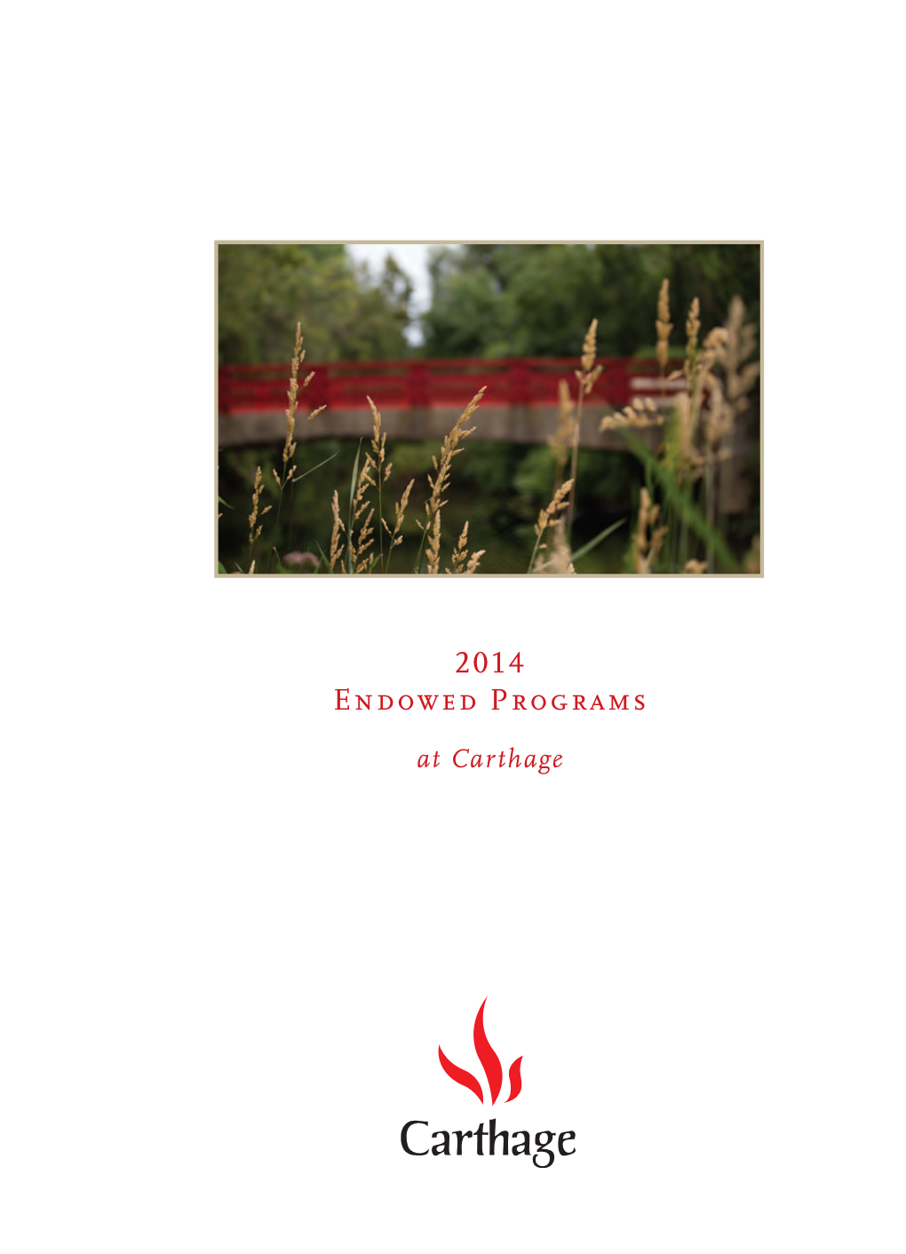 2014 Endowed Programs