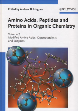Amino Acids Peptides and Proteins in Organic Chemistry Modified Amino