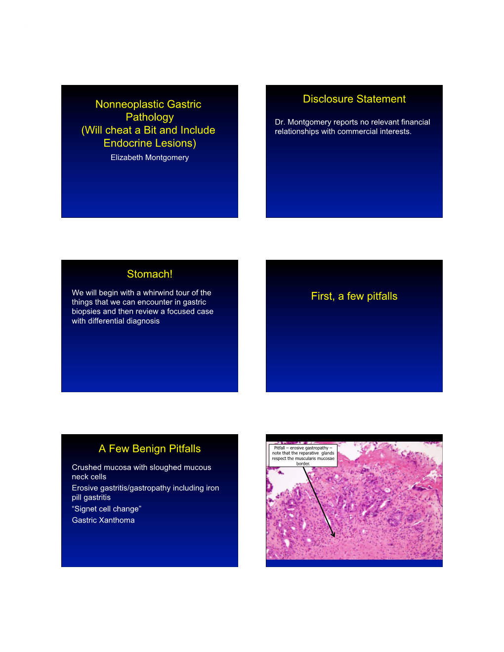 3.Montgomery.Nonneoplastic Gastric Pathology