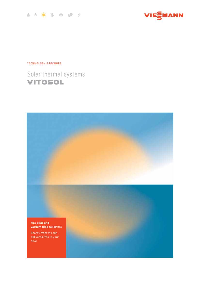 Solar Thermal Systems VITOSOL