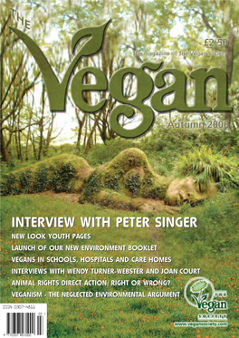 Interview with Peter Singer Interview with Peter Singer