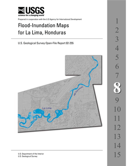 Flood-Inundation Maps for La Lima, Honduras