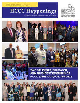 MAY 2019 HCCC Happenings a Publication of the Communications Department