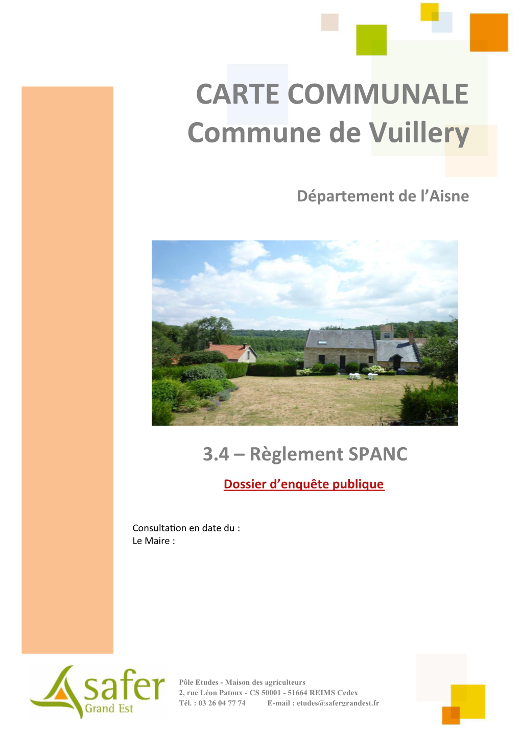 3.4 – Règlement SPANC