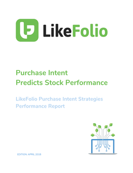 Purchase Intent Predicts Stock Performance