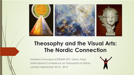 Theosophy and the Visual Arts: the Nordic Connection