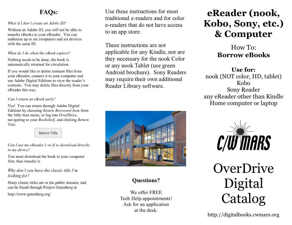 Overdrive Ereader Brochure November 2014.Pdf